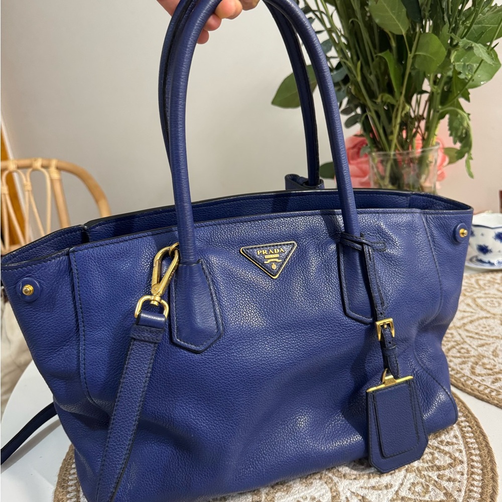 Prada Vitello Daino Life Two-Way Tote